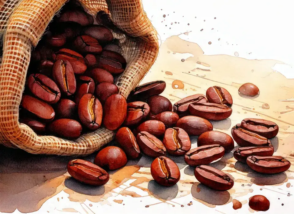 Premium koffiebonen ingredienten roots n roast